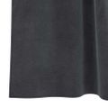 vidaXL Zatemňovacie závesy 2 ks Svetlosivá 140 x 140 cm Zamat