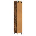 vidaXL Sada skríň 2 ks 33 x 34,5 x 90 cm Kompozitné drevo Dymový dub