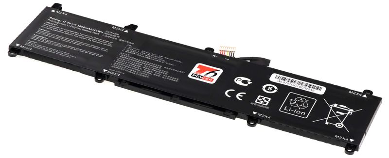 Batéria T6 Power Asus VivoBook S13 S330, S330, X330, X330, 3600mAh, 41Wh, 3cell, Li-pol