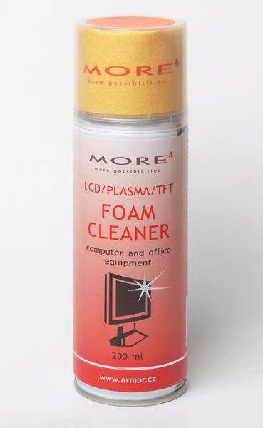 MORE Čistiaca pena 200ml + mikroaktívna utierka