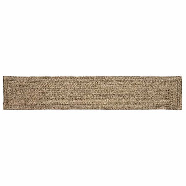 vidaXL Kusové koberce Prírodná a čierna 60 x 400 cm Juta