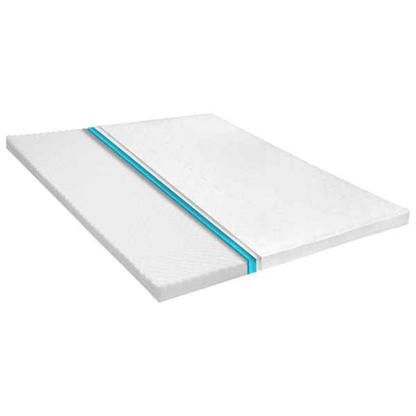 vidaXL Vrchný matrac 140x200 cm studená pena vajcový profil 6 cm