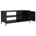 vidaXL TV skrinka 100 x 40 x 45 cm Čierny dub Kompozitné drevo