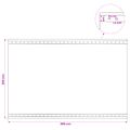 vidaXL Plachta s očkami 2 ks Zelená 2 x 3 m 260 gsm PE