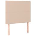 vidaXL Boxspring posteľ s matracom kapučínová 80x200 cm umelá koža