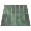 vidaXL Obdĺžniková dlažba 50 ks Tmavozelená 29 x 23 x 0,08 cm
