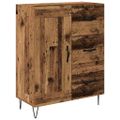 vidaXL Highboard 2 ks Staré drevo 69,5 x 34 x 180 cm