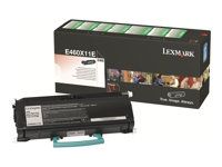 Extra vysoká výťažnosť - čierna - originálna - kazeta s farbivom LRP - pre Lexmark E460dn, E460dtn, E460dw