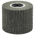 vidaXL Brúsne valce 3 ks Čierna 12 x 12 x 10 cm Syntetické vlákno