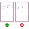vidaXL Stolová doska tmavohnedá 160x50x(2-6)cm ošetrený masív hrany