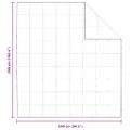 vidaXL Letná prikrývka 240 x 260 cm Leto Perie Biela Priedušná