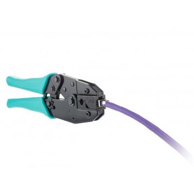 Krimpovací nástroj NEKU pre modulárny RJ45 (8p8c) tienené zástrčky cat.6a a cat.7 MP8-FS