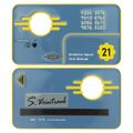 Zberateľský ingot Fallout: New Vegas - Vault 21 Security Keycard