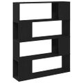 vidaXL Zostava TV skriniek 100 x 24 x 124,5 cm Čierny dub