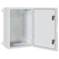vidaXL Ovládacia skriňa Sivá 42 x 19,5 x 50 cm ABS plast