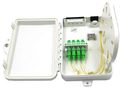 Optický nástenný box FTTH 4S, 4x adaptér (SC-simplex/LC-duplex), IP65 Optický nástenný box FTTH 4S, 4x adaptér (SC-simplex/LC-duplex), IP65