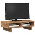 vidaXL Stojan na monitor dub artisian 50x27x15 cm kompozitné drevo