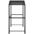 vidaXL Grilovací altánok s policami antracitový 210x114x230 cm oceľ