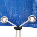 vidaXL Krycie plachty na bazén 2 ks PE obdĺžnikové 90 g/m² 394x207 cm