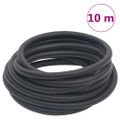 vidaXL Hybridná vzduchová hadica, čierna 0,6" 10 m, guma a PVC