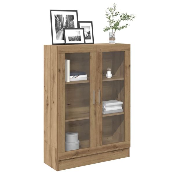 vidaXL Knižnica dub artisan 82,5x30,5x115 cm kompozitné drevo