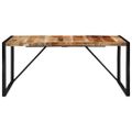 vidaXL Jedálenský stôl 175x90x76 cm surový mangový masív