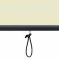 vidaXL Vonkajšia zatemňovacia roleta 60x250 cm krémová