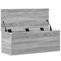 vidaXL Úložný box sivý dub sonoma 90x35x35 cm spracované drevo