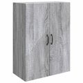 vidaXL Nástenná skrinka Sivý Sonoma 66 x 34,5 x 90 cm Kompozitné drevo