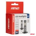 LED žiarovky hlavného svietenia Hybrid séria H1 6000K Canbus 60W AMIO-04112