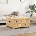vidaXL Úložný box Corona 90x78x45 cm borovicový masív