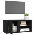 vidaXL TV skrinky 2 ks čierne 80x31,5x36 cm spracované drevo