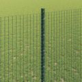 vidaXL Zvarené pletivo s podperami 10 x 1,4 m PVC potiahnutá oceľ