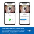 Chytrý zvonek TP-Link Tapo D235 IoT, 3MPx, baterie, set s TAPO D100C