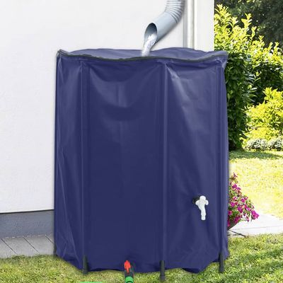 vidaXL Nádrž na vodu s kohútikom skladacia 1250 L PVC