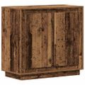 vidaXL Servírovacia skriňa Staré drevo 80 x 40 x 75 cm