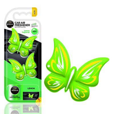 Osviežovače vzduchu AROMA FANCY SHAPES BUTTERFLY Lemon