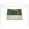 vidaXL Vnútorný stan so strechou Zelená 280 x 220 x 176 cm taft