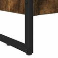 vidaXL Knižnica 80 x 30 x 86,5 cm Kompozitné drevo Dymová dub