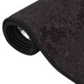 vidaXL Prateľný koberec 80x300 cm antracitový