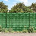 vidaXL PVC ochranná páska na ochranu súkromia 70x0,19 m zelená