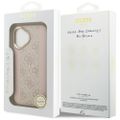 Puzdro Guess 4G Stripe MagSafe pre iPhone 17 ružové