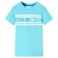 Detské tričko aqua 104