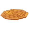 vidaXL Stolová doska 50x50x2 cm osemuholník masívna akácia