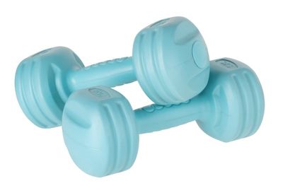 Posilňovacie činky 2x2 kg, REBEL ACTIVE RBA-2307, modré Posilovací činky 2x2 kg, REBEL ACTIVE RBA-2307, modré
