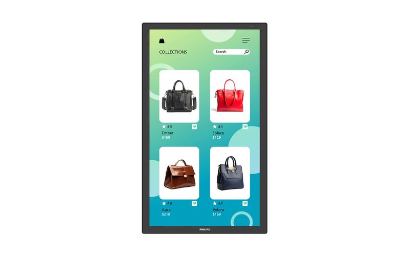 32'' D- LED Philips 32BDL3751T-FHD, 350c, PCap, 24/7