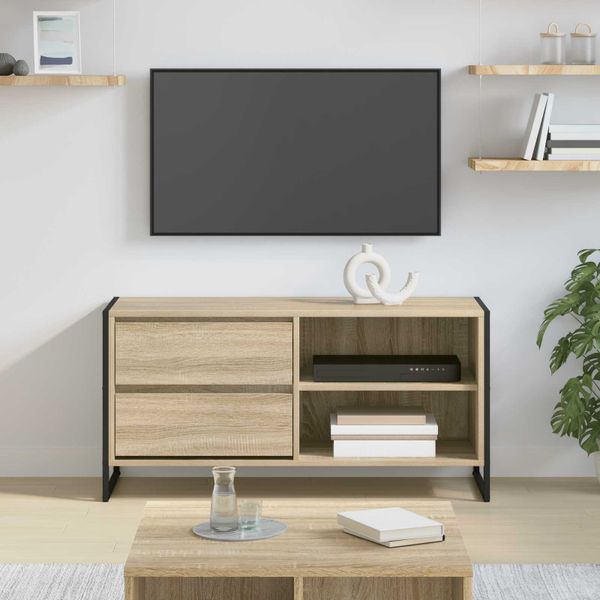 vidaXL TV skrinka Sonoma 100 x 36 x 49,5 cm Kompozitné drevo