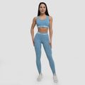Dámske legíny Simple Steel Grey - GymBeam, veľkosť S, veľkosť oblečenia S