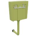 vidaXL WC nádržka so spodným prívodom vody 3/6 l, olivovo zelená