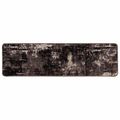 vidaXL Behúň MARSA Čierna 50 x 200 cm Polyester a PVC